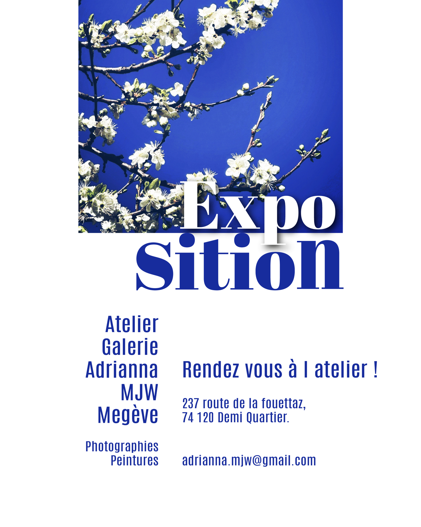 Rendez vous à l'atelier ! Printemps
