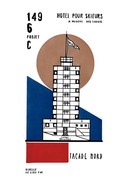 Hôtel pour skieurs North Facade